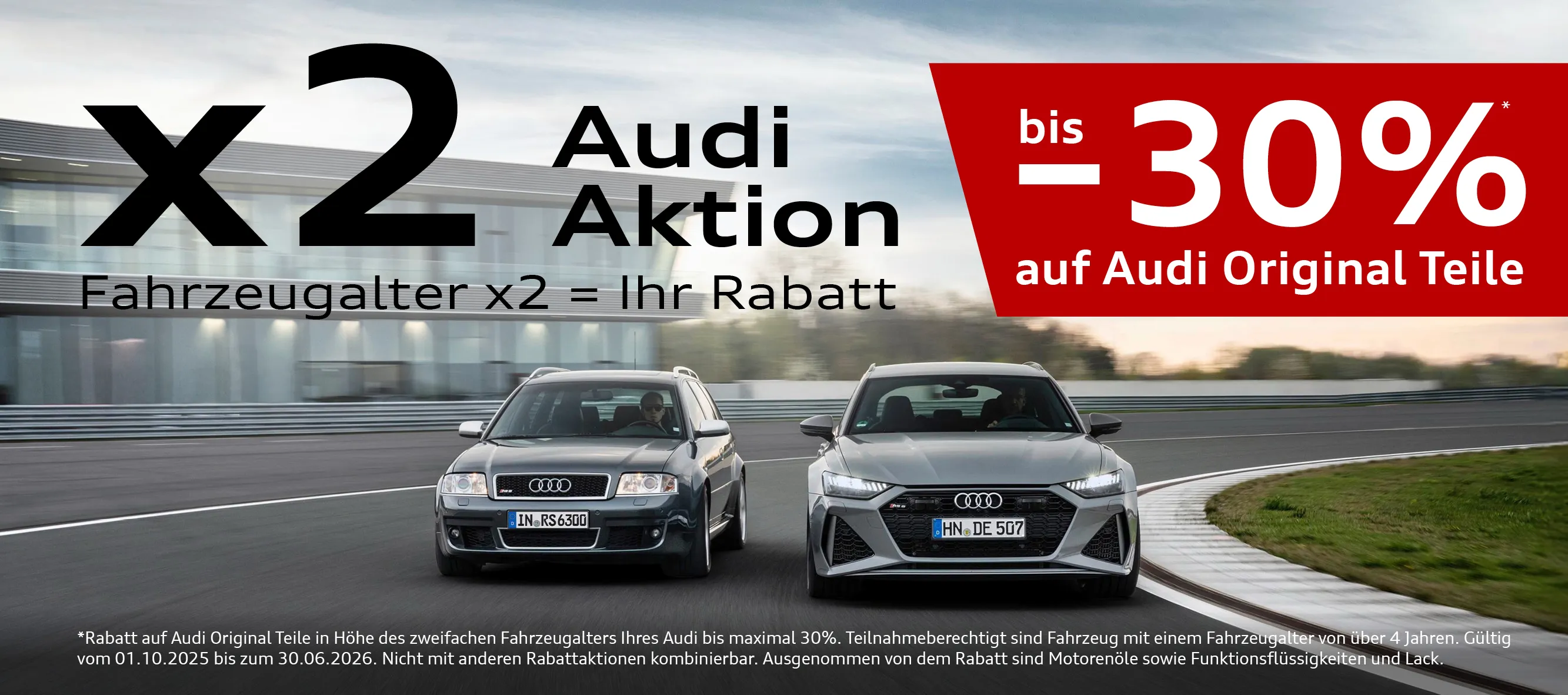 Audi x2 Serviceaktion