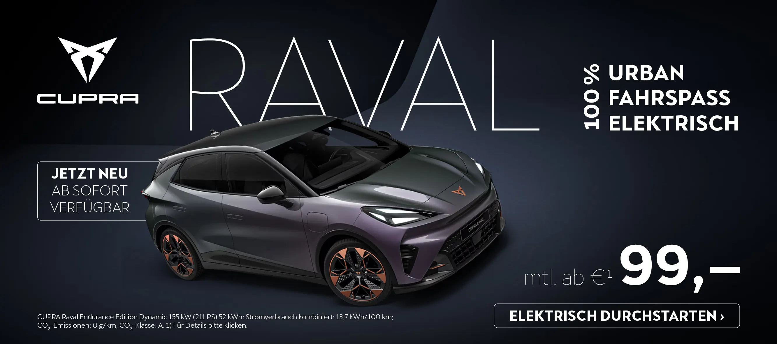 Cupra Raval ab sofort