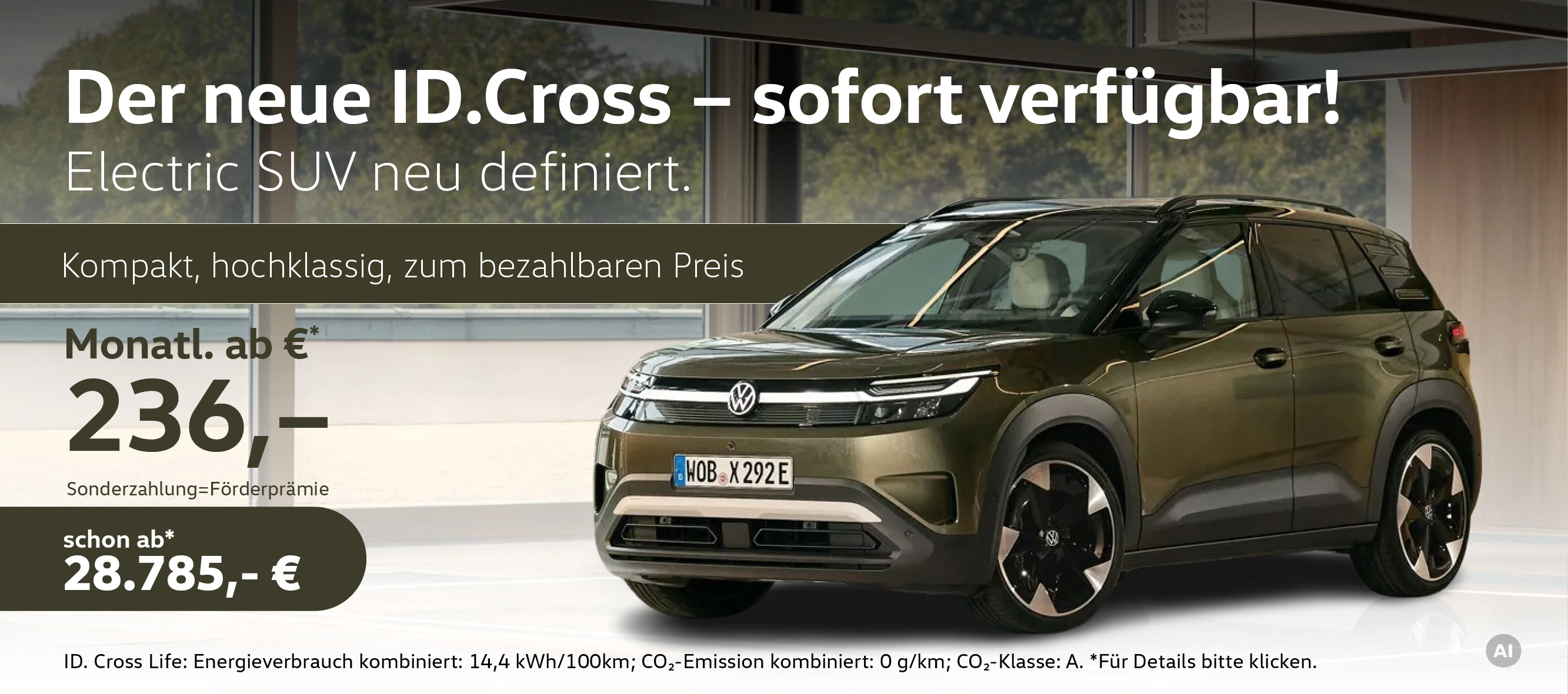 VW ID.Cross Leasing & Barkauf