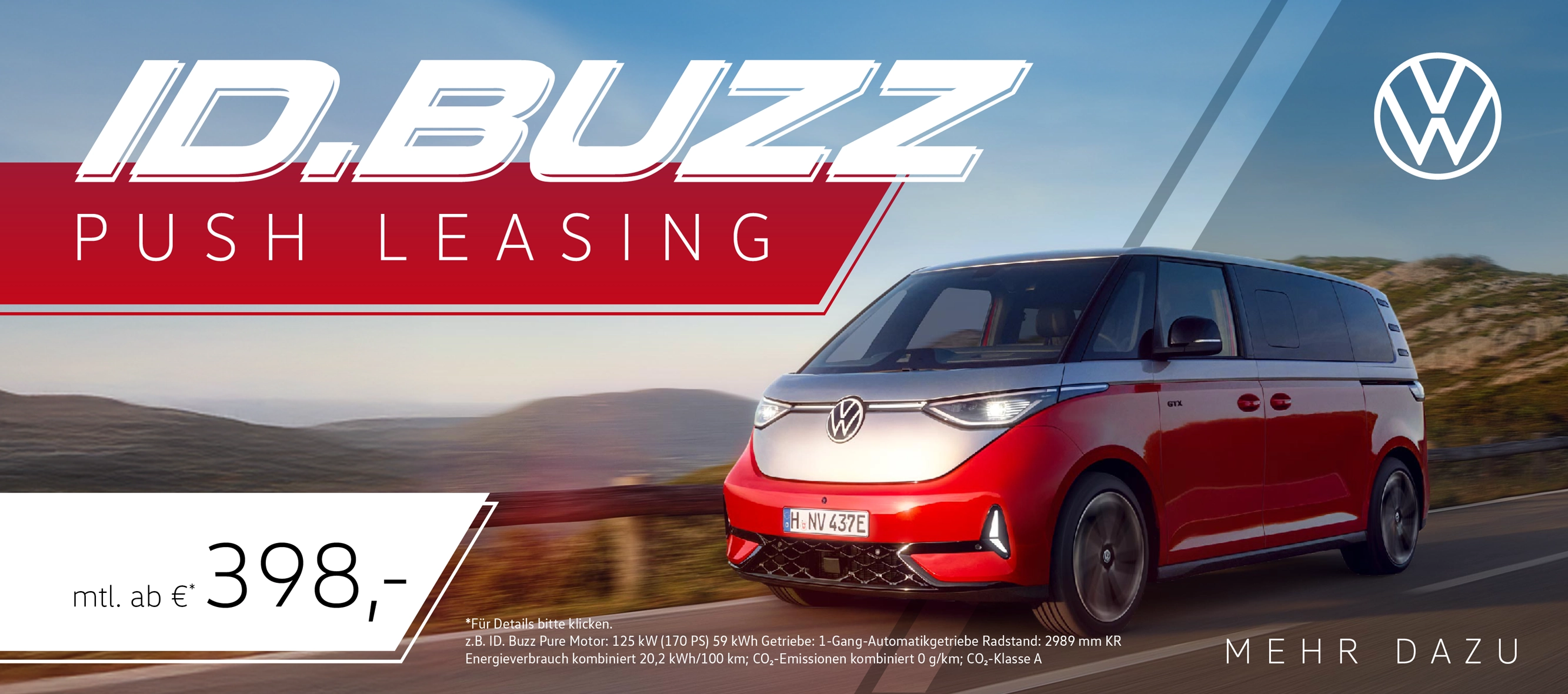 VW ID.Buzz Push Leasing
