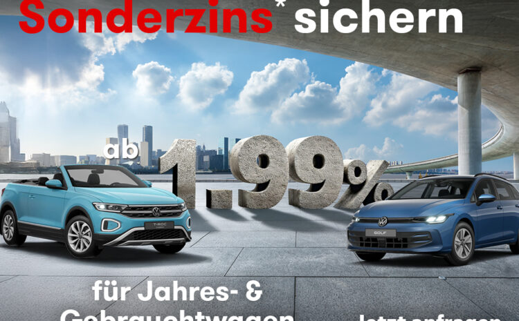  VW VVJ Sonderzinsaktion 1,99%