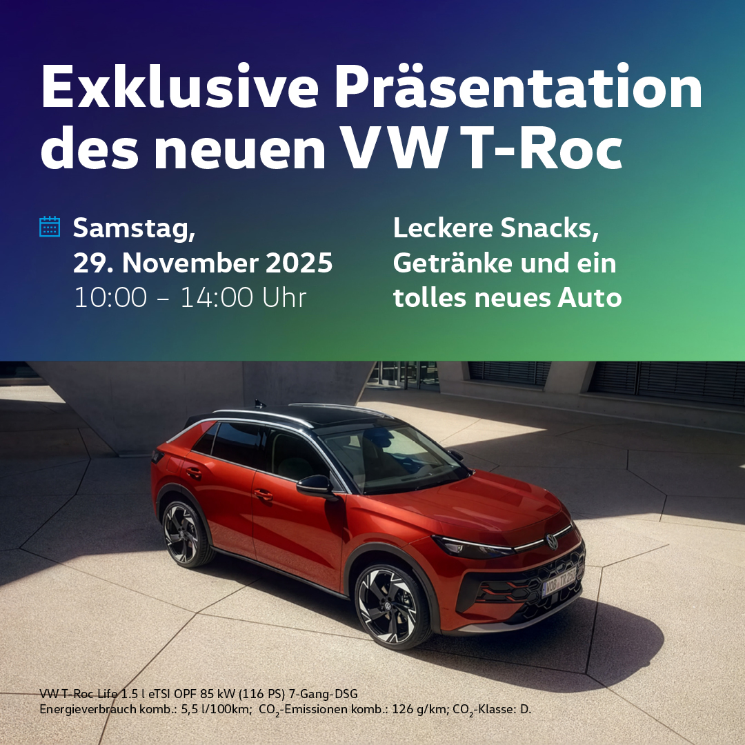 BEITRAG T-Roc Premiere BEITRAG T-Roc Premiere