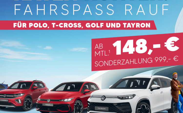  VW Plus Leasing Aktion