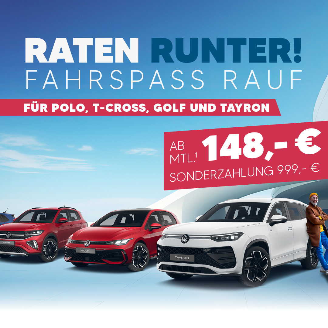 VW Plus Leasing Aktion