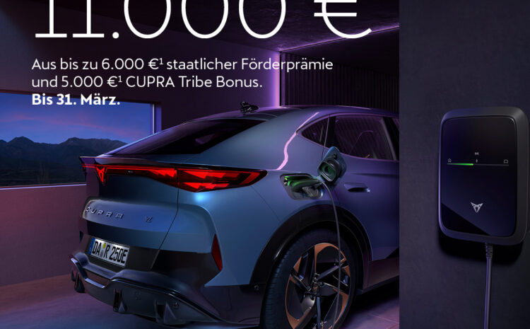  Cupra E-Fahrzeug Förderprämie