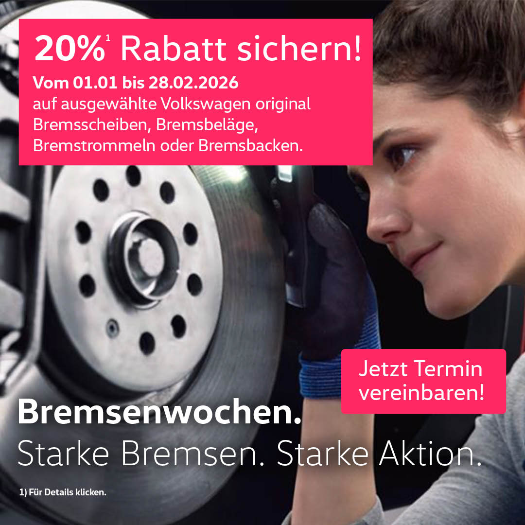 VW Bremsenwochen VW Bremsenwochen