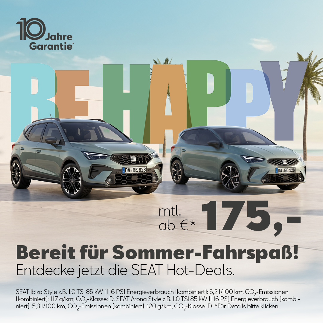 Seat Sommer Deals Seat Sommer Deals