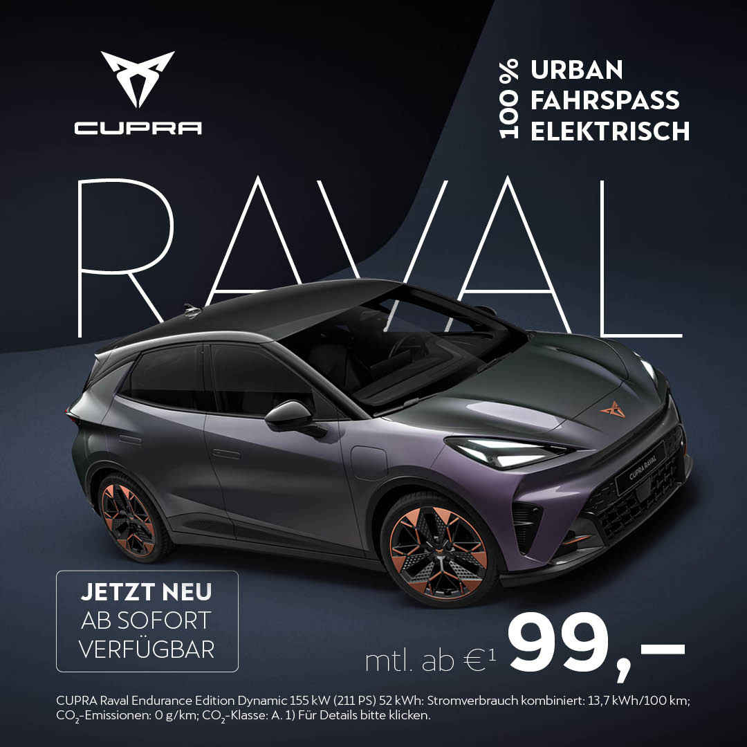 BEITRAG Cupra Raval ab sofort