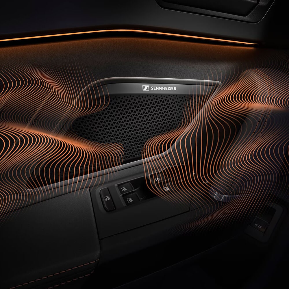 premium-audio-experience Cupra Raval Sennheiser Lautsprecher