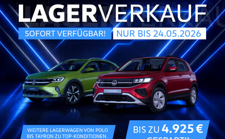  VW Lagerverkauf