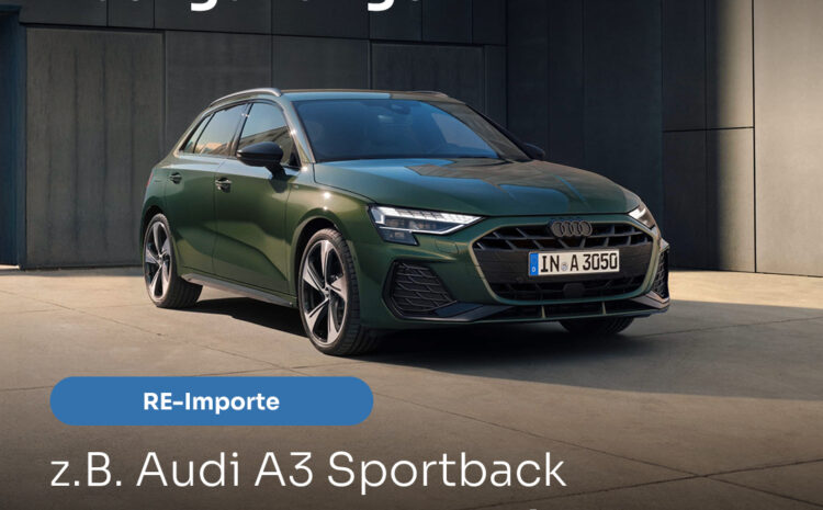  RE-Import Audi A3 Sportback