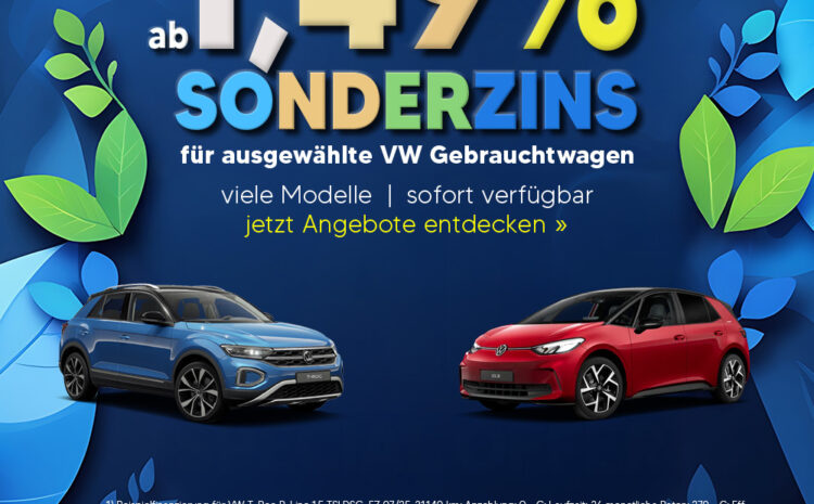  VW 1,49% Sonderzins
