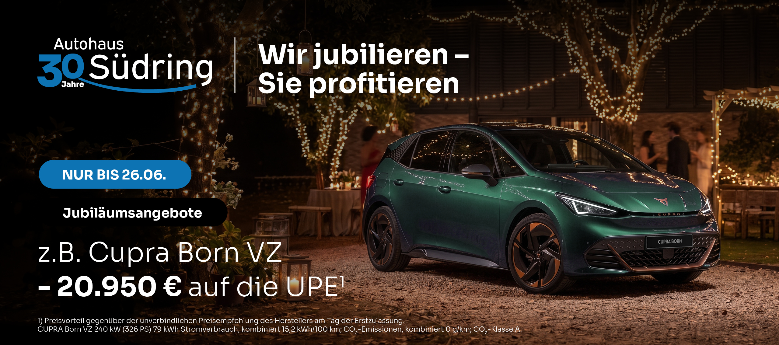 HEADER DESKTOP Cupra Born 30 Jahre Südring