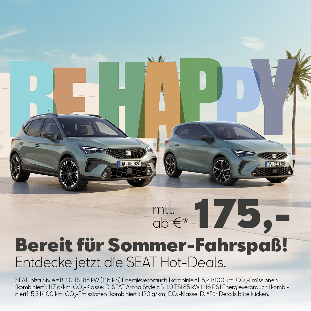 Seat Sommer Deals Seat Sommer Deals