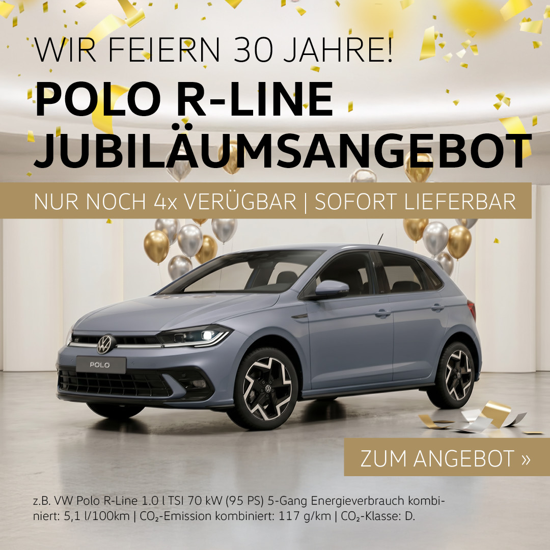 BEITRAGSBILD VW POLO R-LINE HAUSAKTION