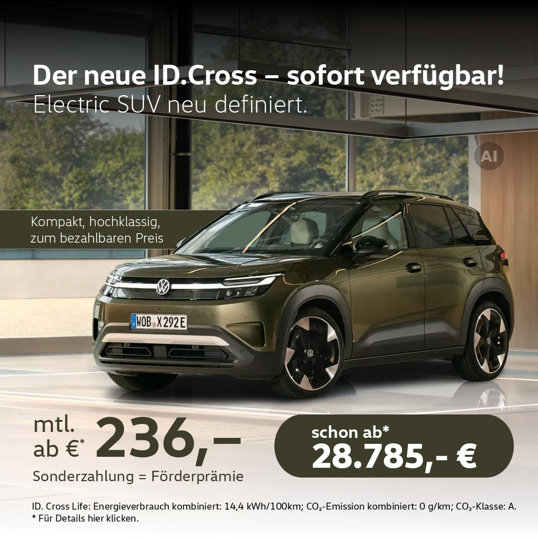 BB Online VW ID.Cross Leasing & Barkauf